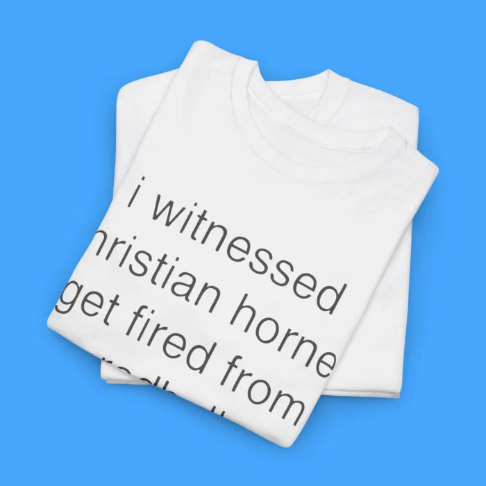 Christian Horner Fired Red Bull tee