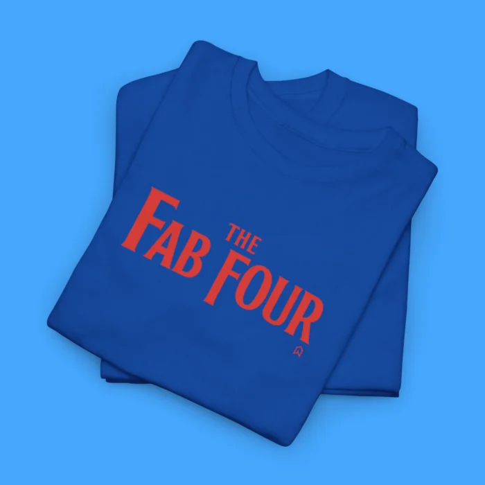 Francisco Lindor Juan Soto Pete Alonso and Brandon Nimmo abbey road Fab Four Album tee