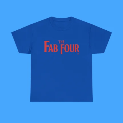 Francisco Lindor Juan Soto Pete Alonso and Brandon Nimmo abbey road Fab Four Album shirt