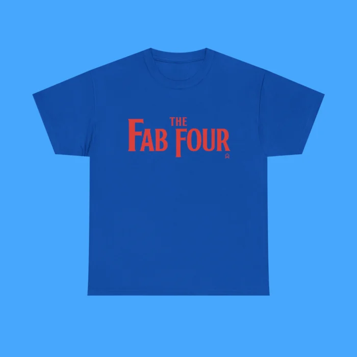 Francisco Lindor Juan Soto Pete Alonso and Brandon Nimmo abbey road Fab Four Album shirt