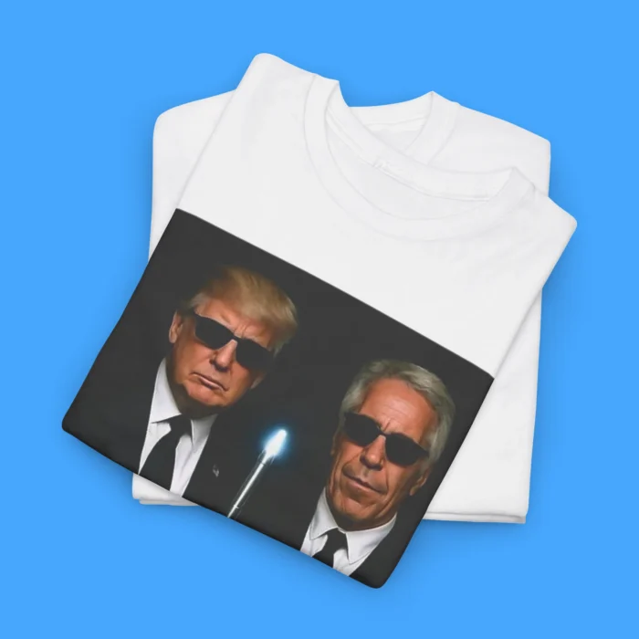Trump and Jeffrey Epstein What List tee